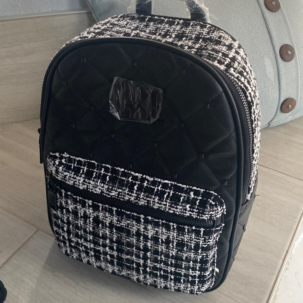 Mini backpack - vegan leather